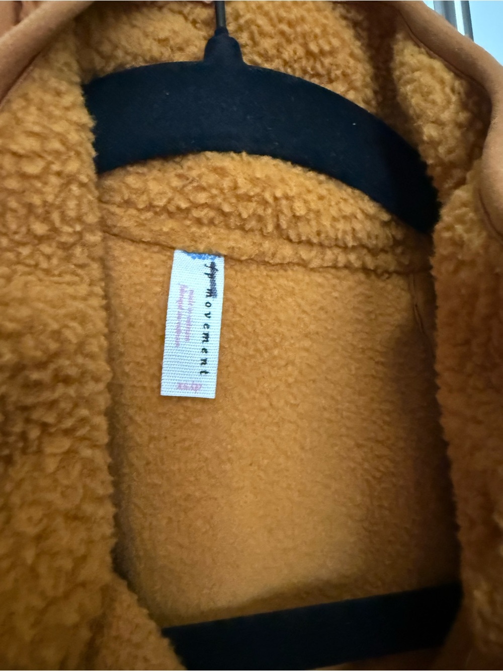Free People | Hit The Slopes Fleece Russet Orange XS - Picture 3 of 5